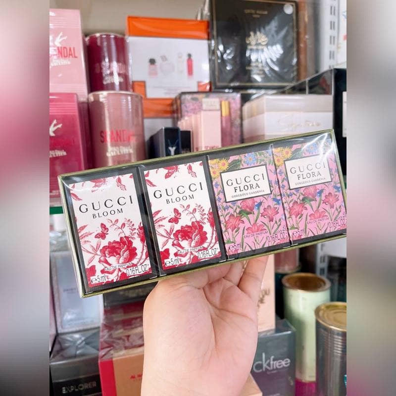 Set Nước Hoa Nữ Gucci Bloom & Flora 4 Món 24