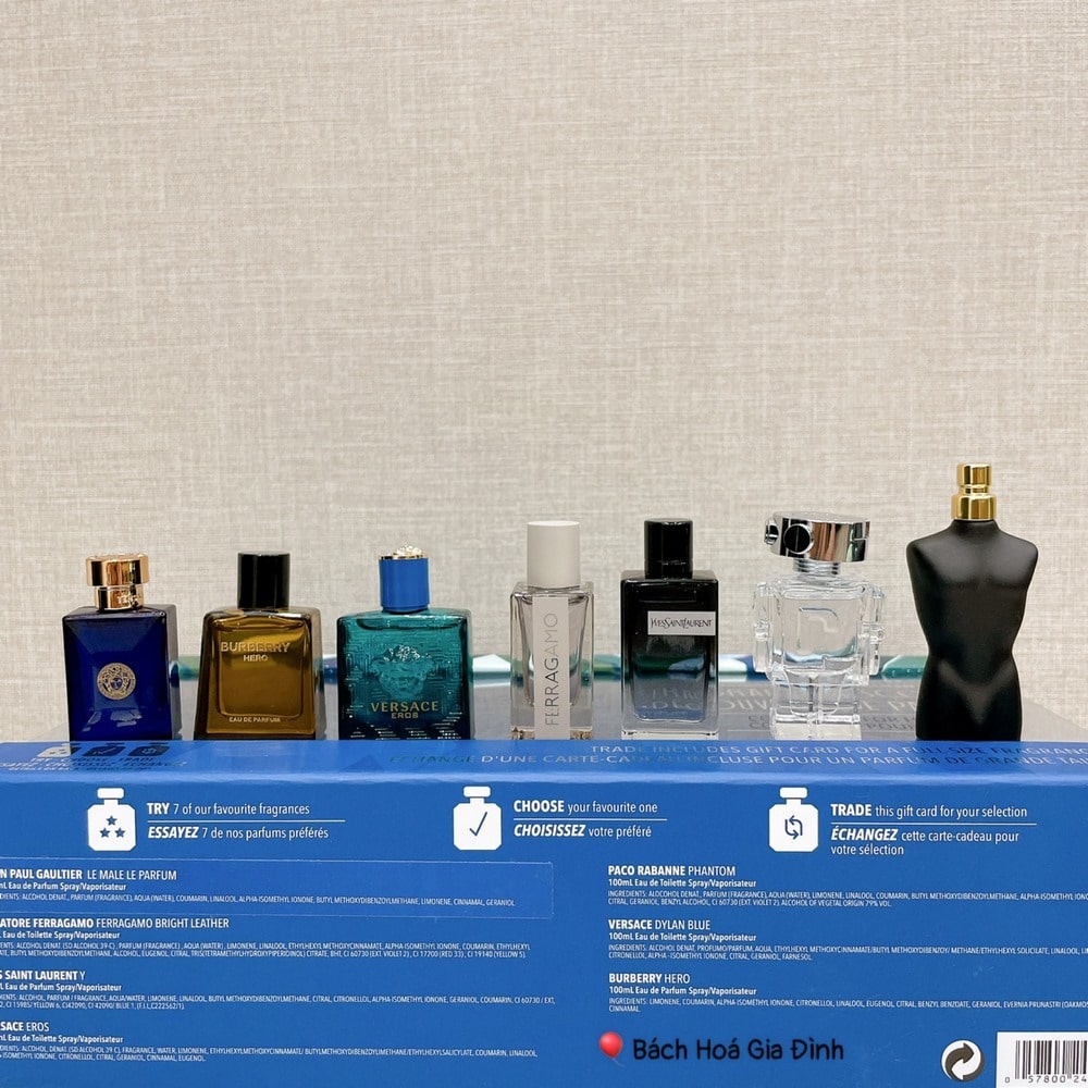 Set nước hoa mini Fragrance Discovery Collection for him 7 chai 16